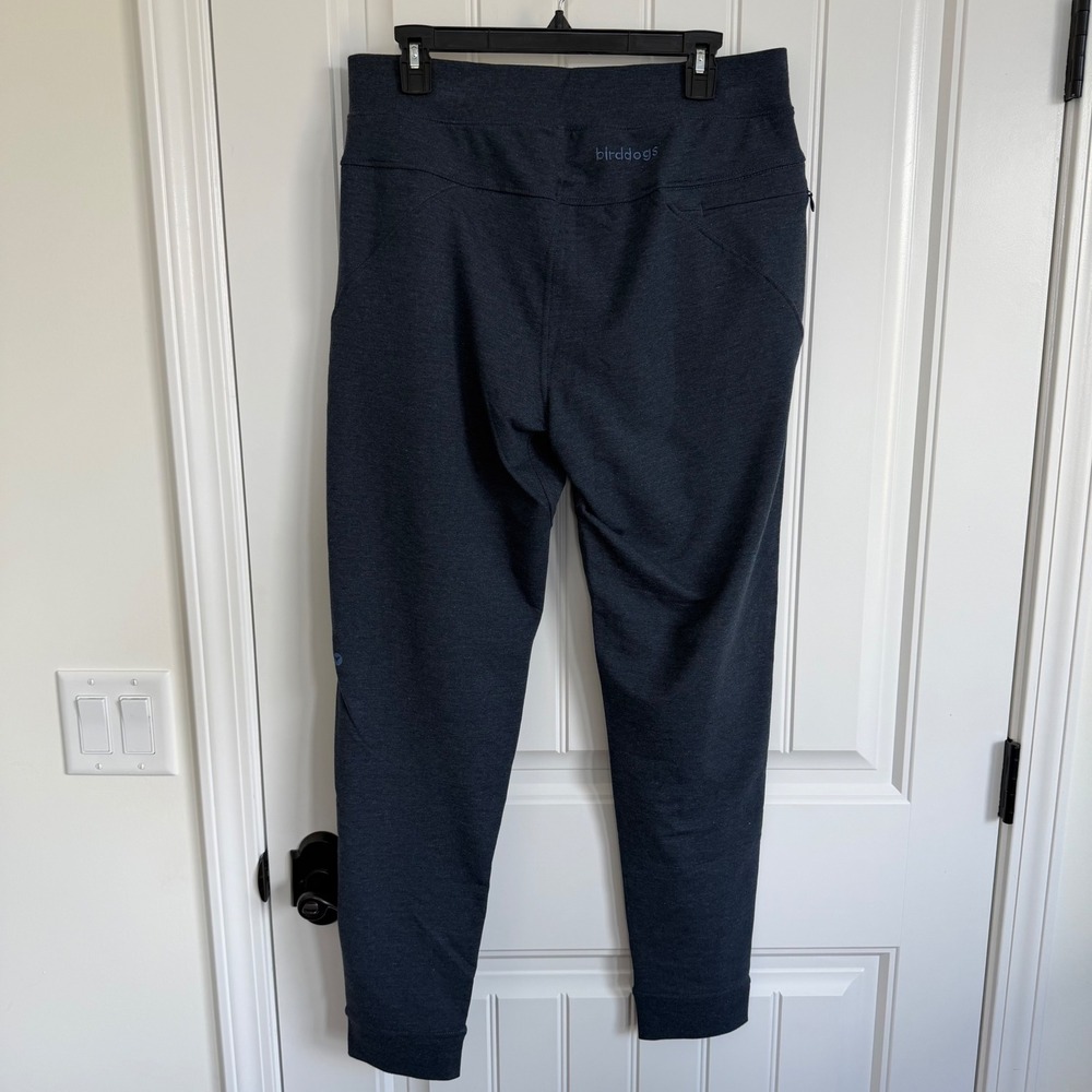 Birddogs Navy Jogger Sweatpants Built in Liner Men's Large NWOT‎ athleisure - Picture 3 of 5